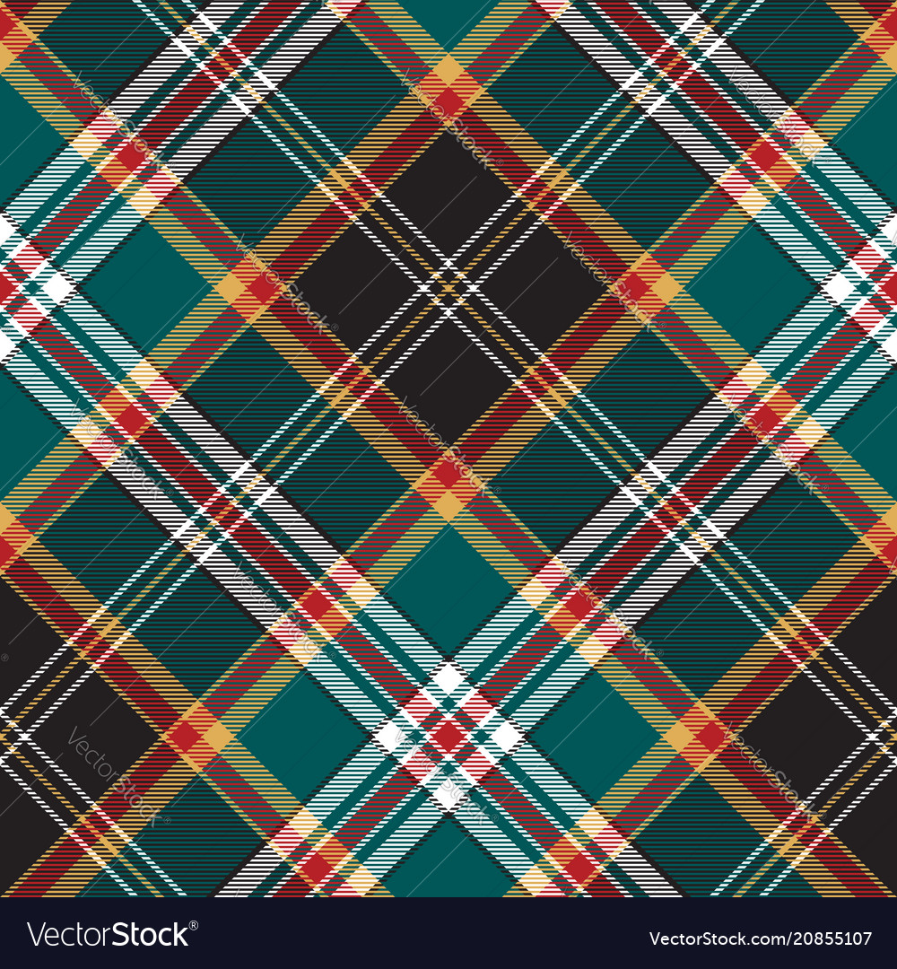Diagonal fabric texture seamless pattern check