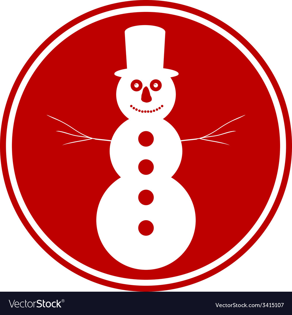 Snowman Buttons SVG