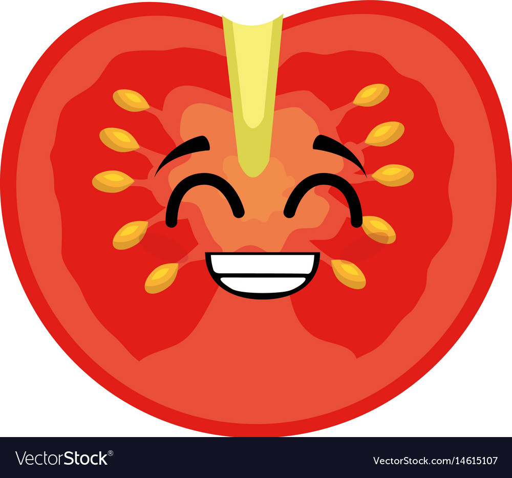 Tomato vegetables comic character