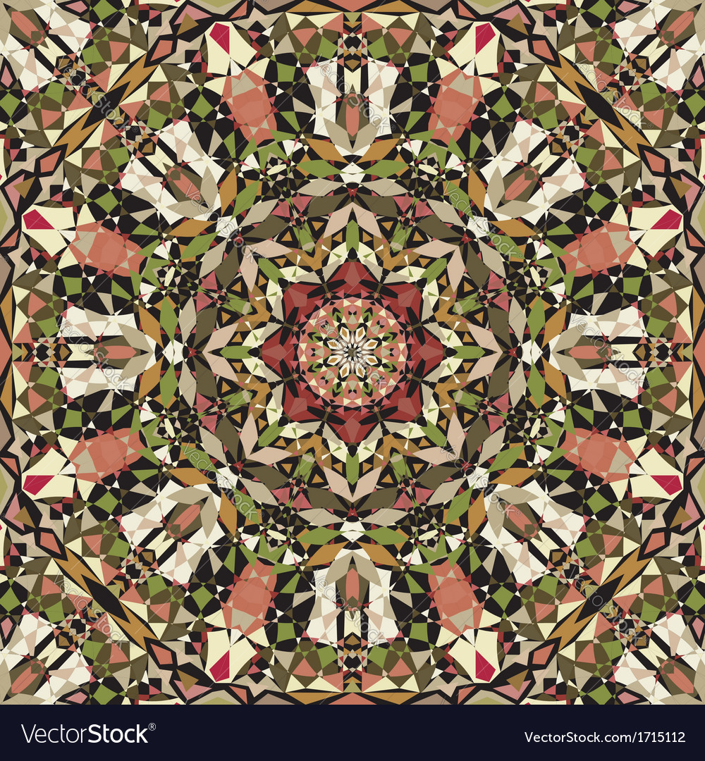 Geometric Mosaic Pattern