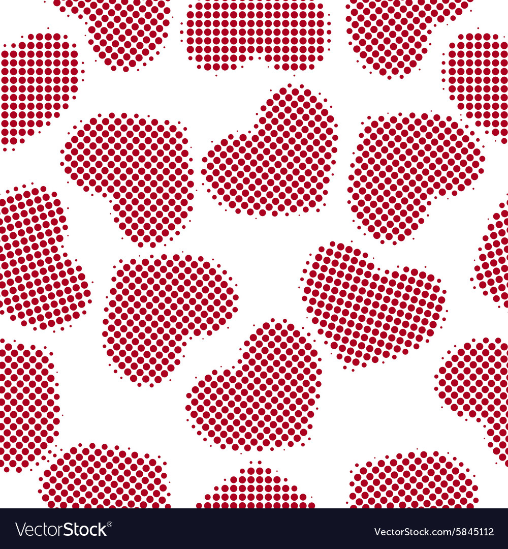 Hearts halftone