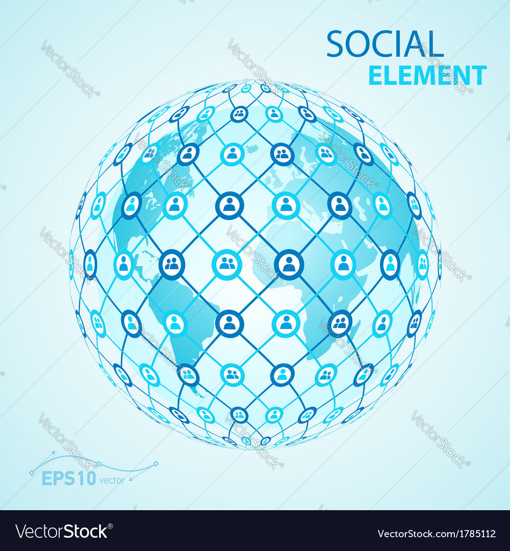 Social element. Social element