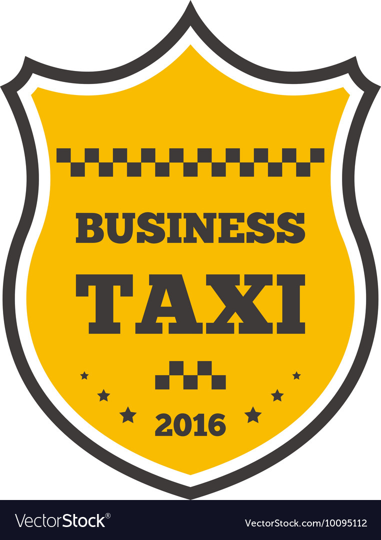 Taxi logo badge