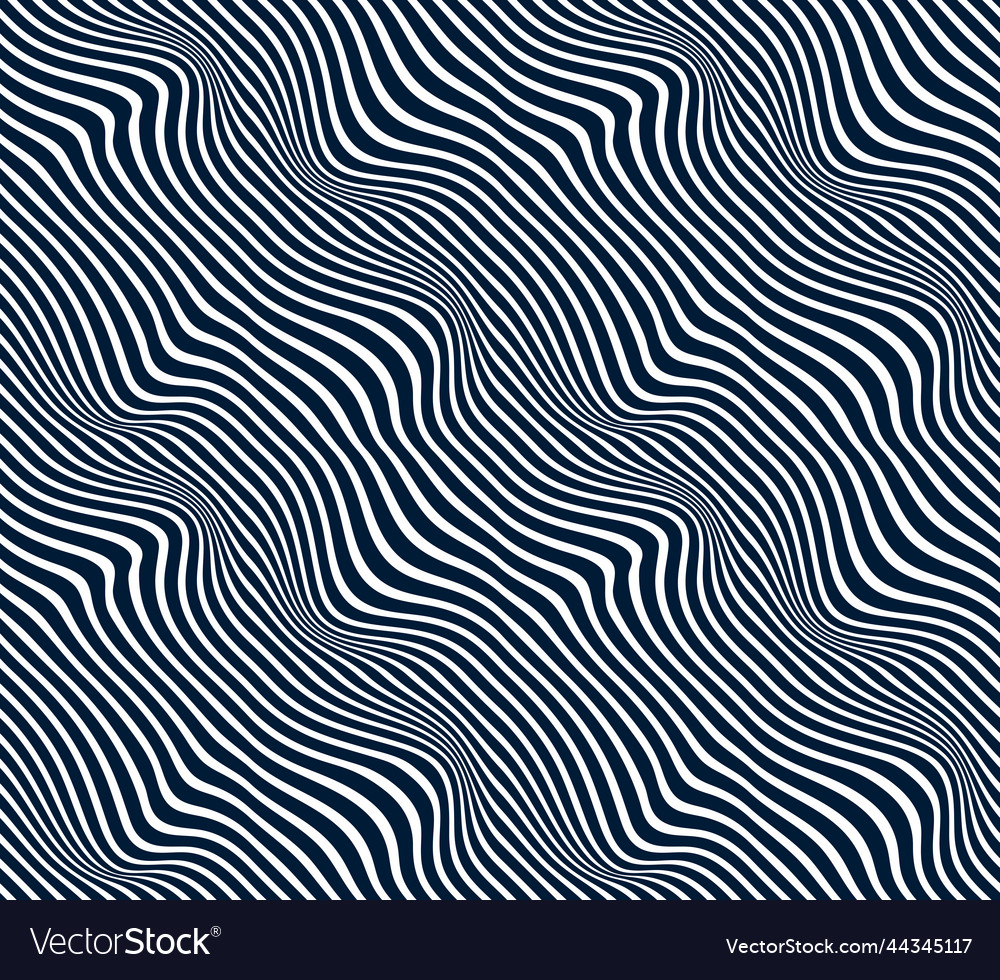 Abstract lines seamless pattern with optical vector image Abstract lines seamless pattern with optical