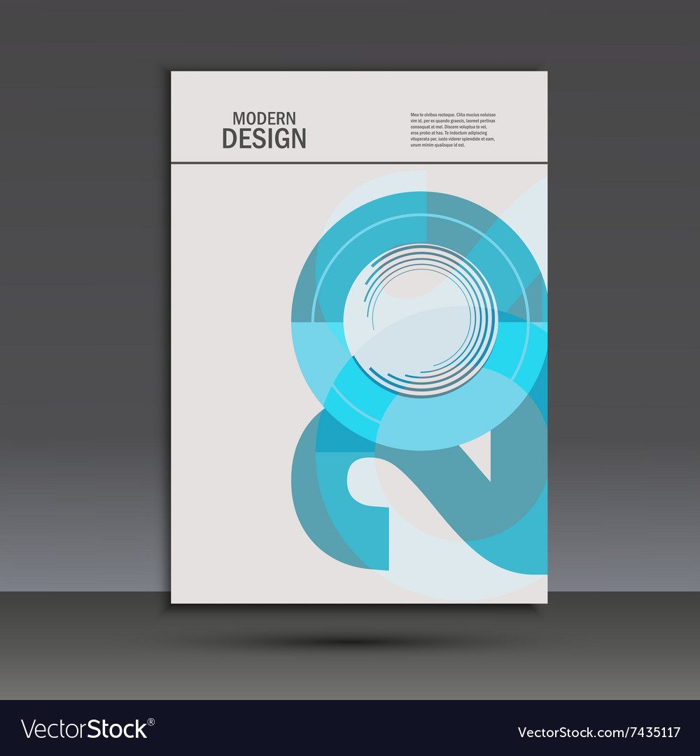 Design 20 years anniversary cover template