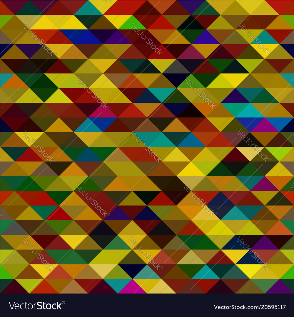 Mosaic triangles texture