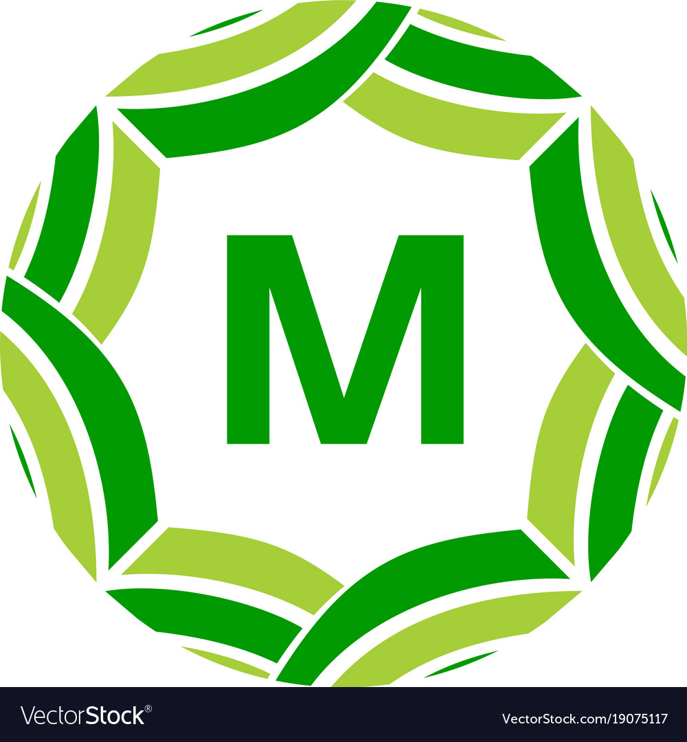 Ribbon infinite initial m