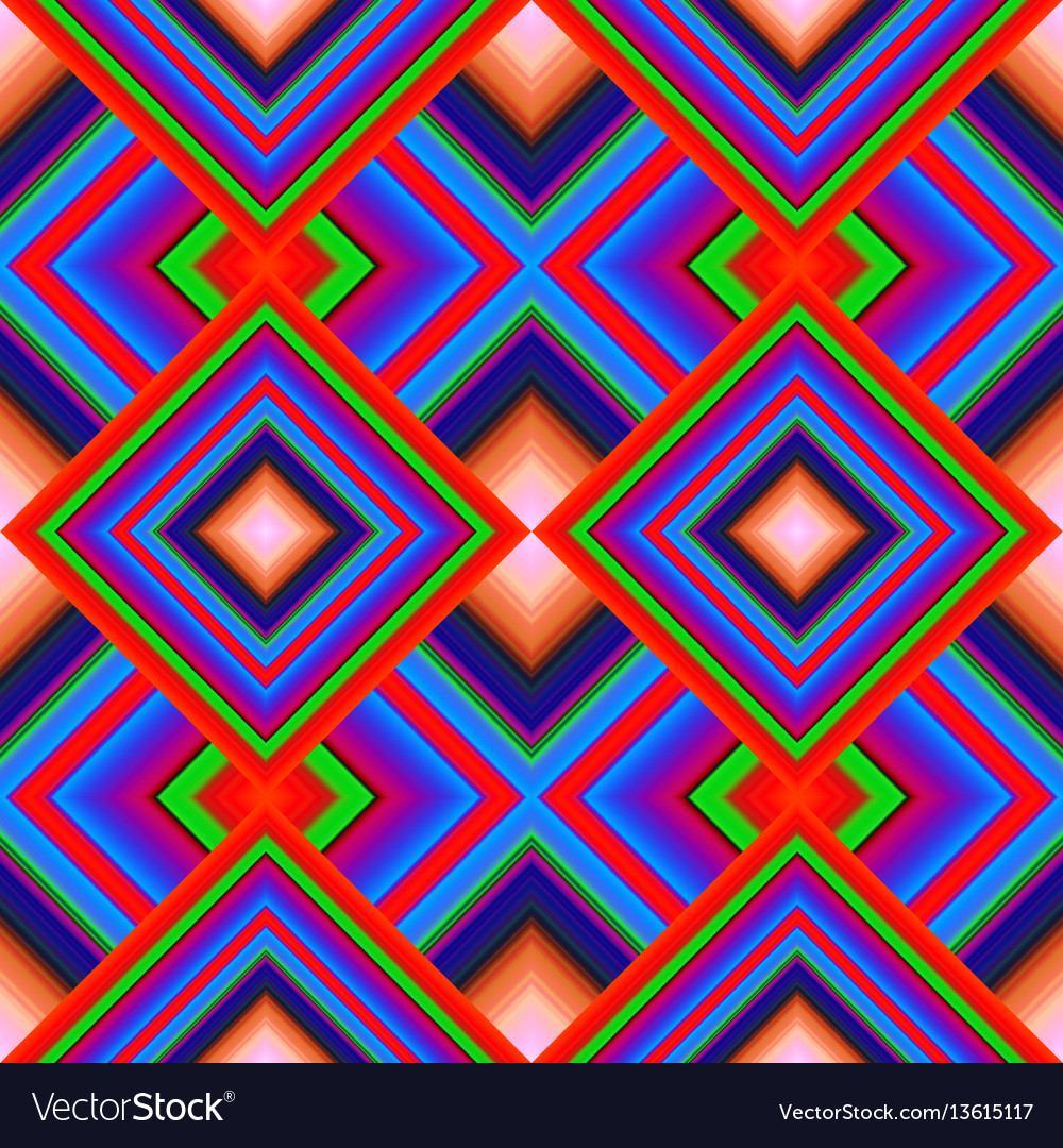Seamless pattern of rhombuses vector image Seamless pattern of rhombuses