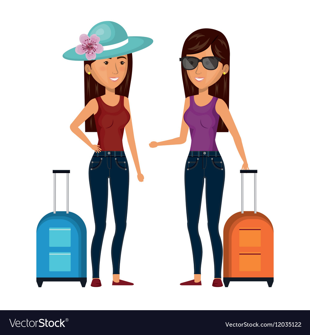 family travel luggage