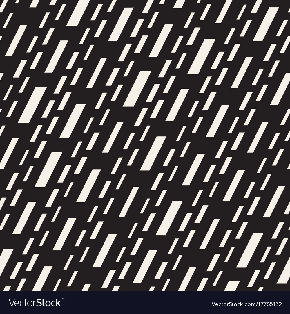 Black and white irregular dashed lines pattern