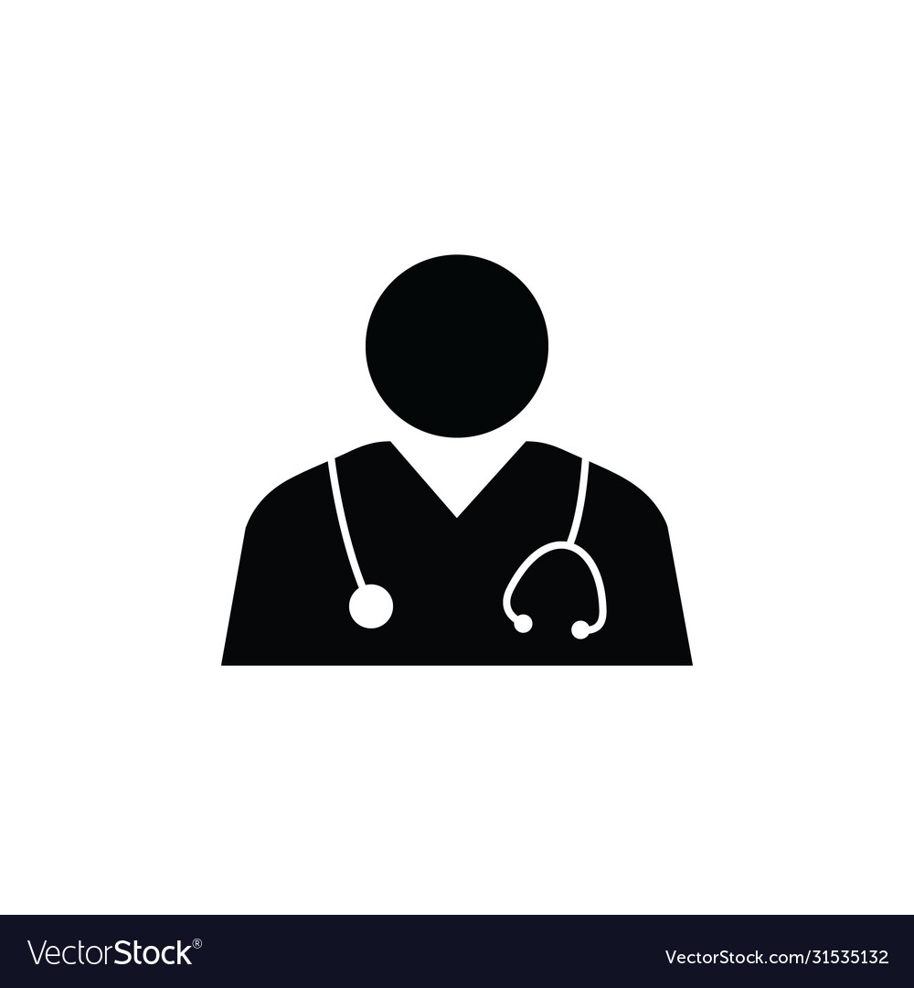 Doctor icon Royalty Free Vector Image - VectorStock