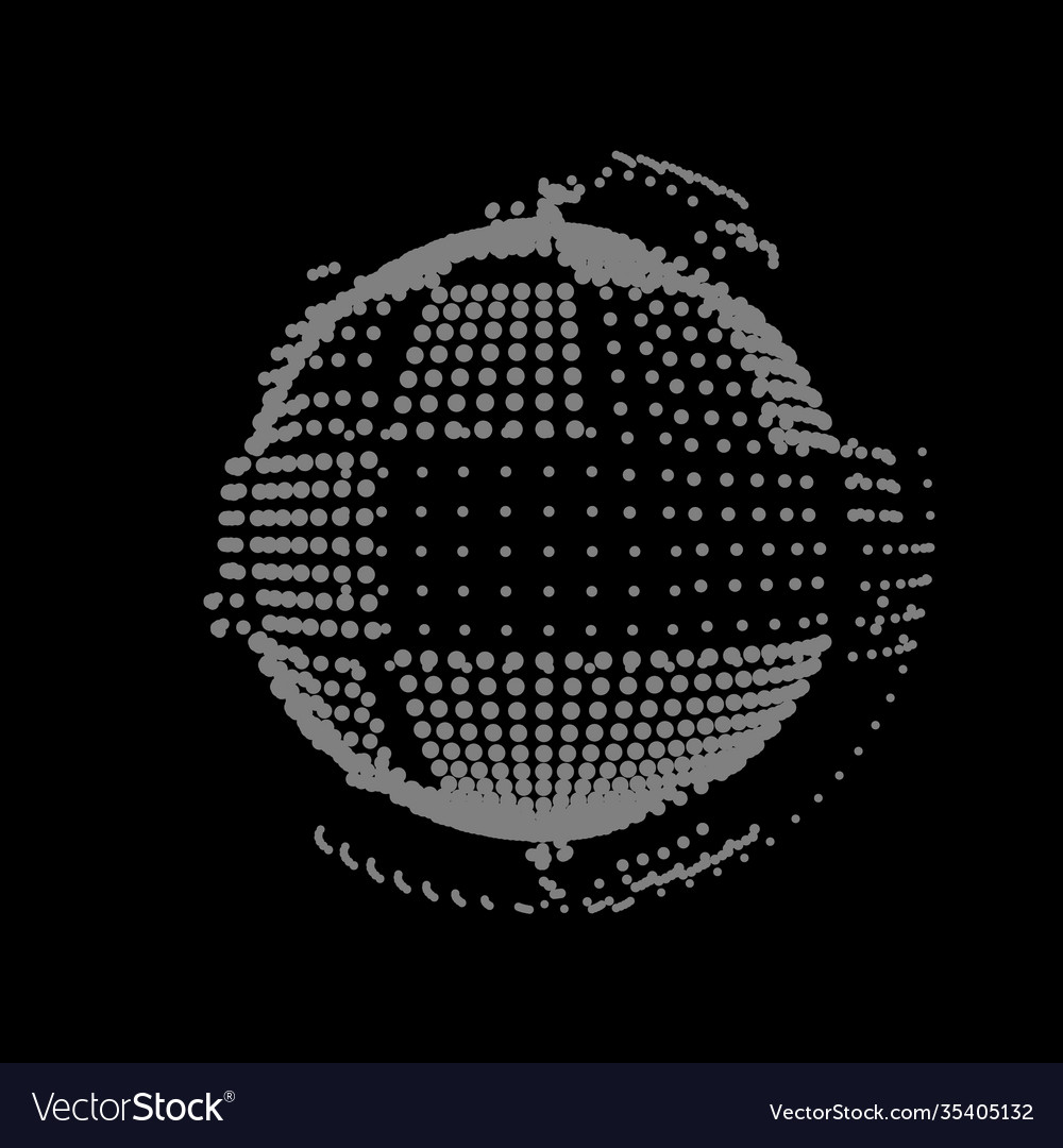 Exploding sphere a star flashed like grenade