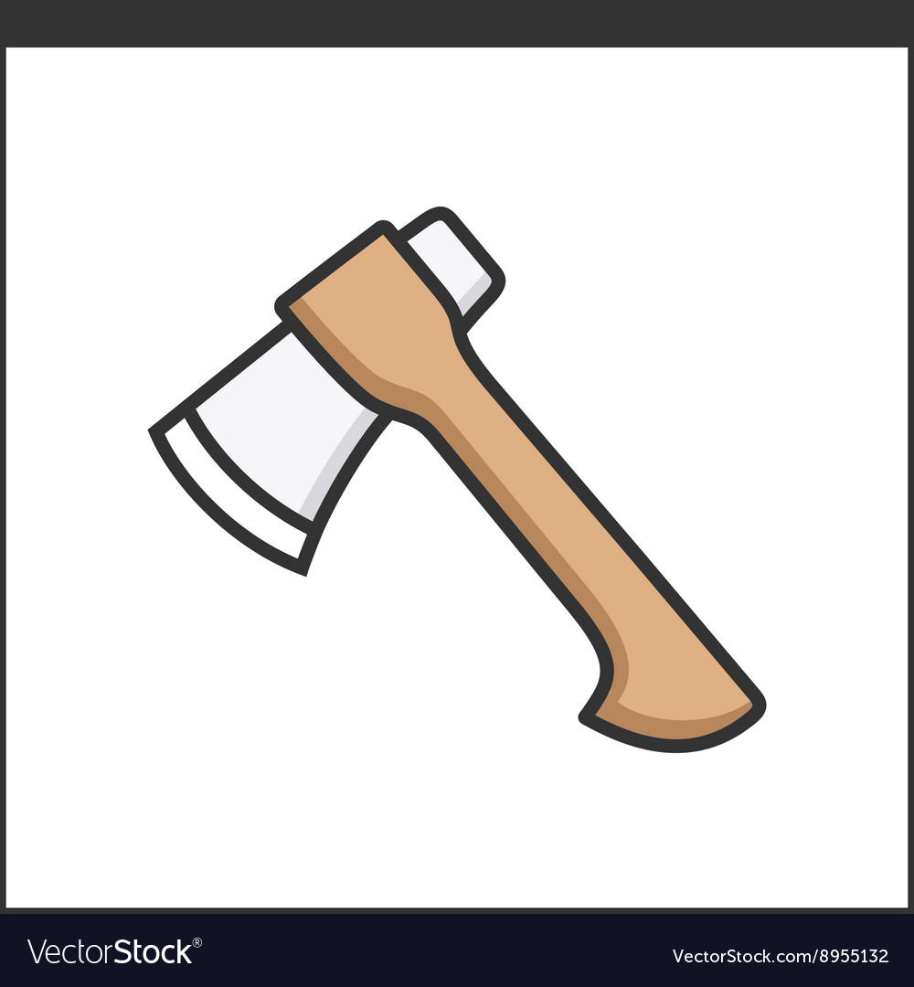 Garden axe icon Royalty Free Vector Image - VectorStock