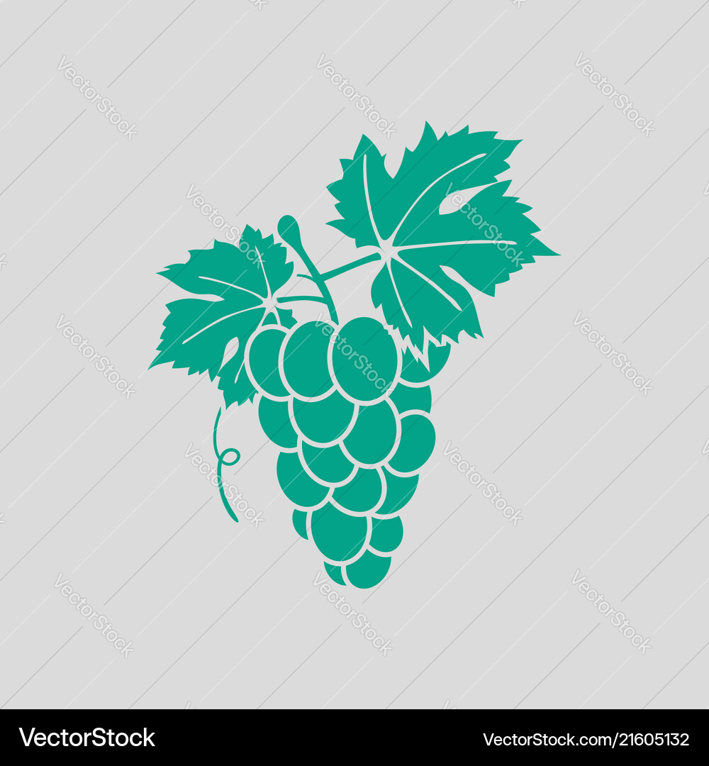 Icon grape Royalty Free Vector Image - VectorStock