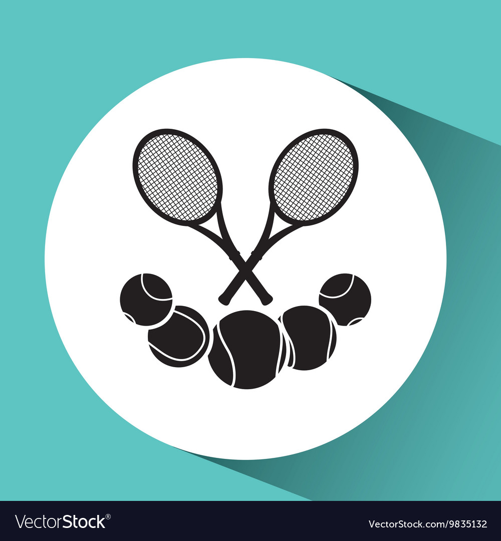 Sport tennis people Royalty Free Vector Image - VectorStock