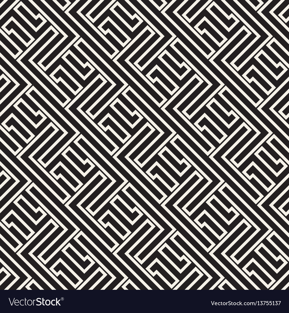 Maze tangled lines contemporary graphic