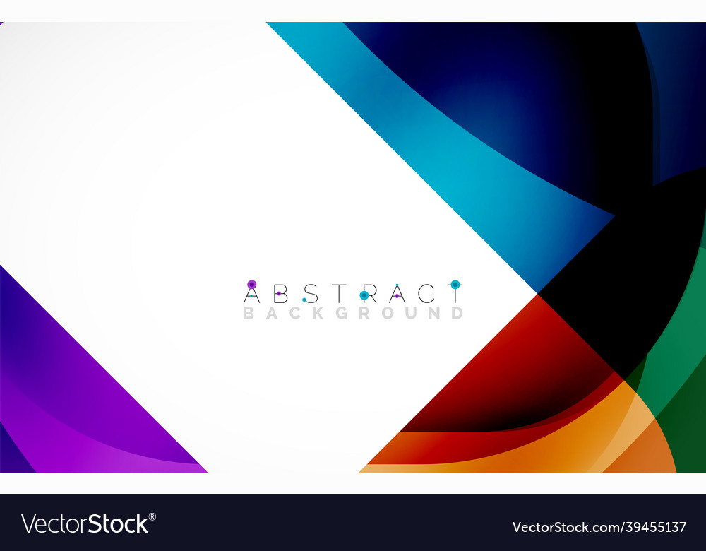Minimal background abstract square shape vector image Minimal background abstract square shape