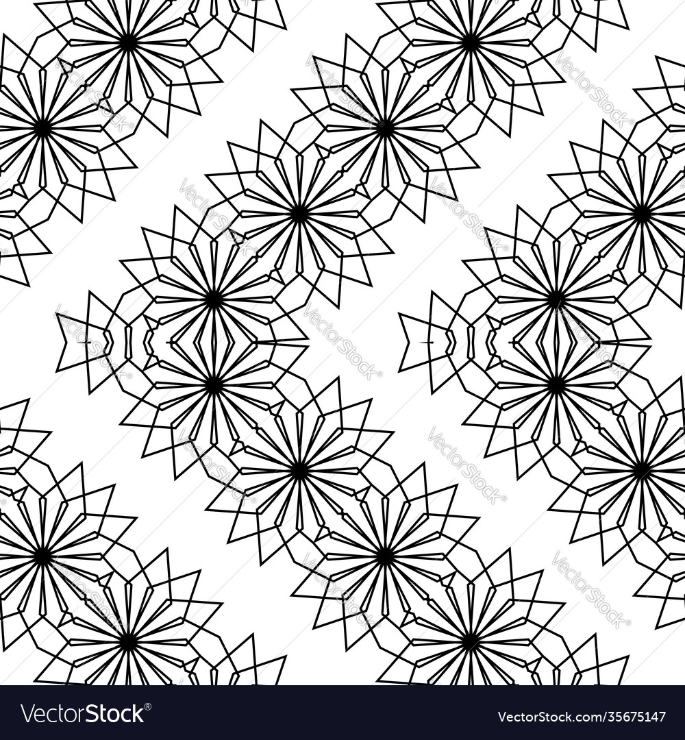 Design seamless zigzag decorative pattern vector image Design seamless zigzag decorative pattern