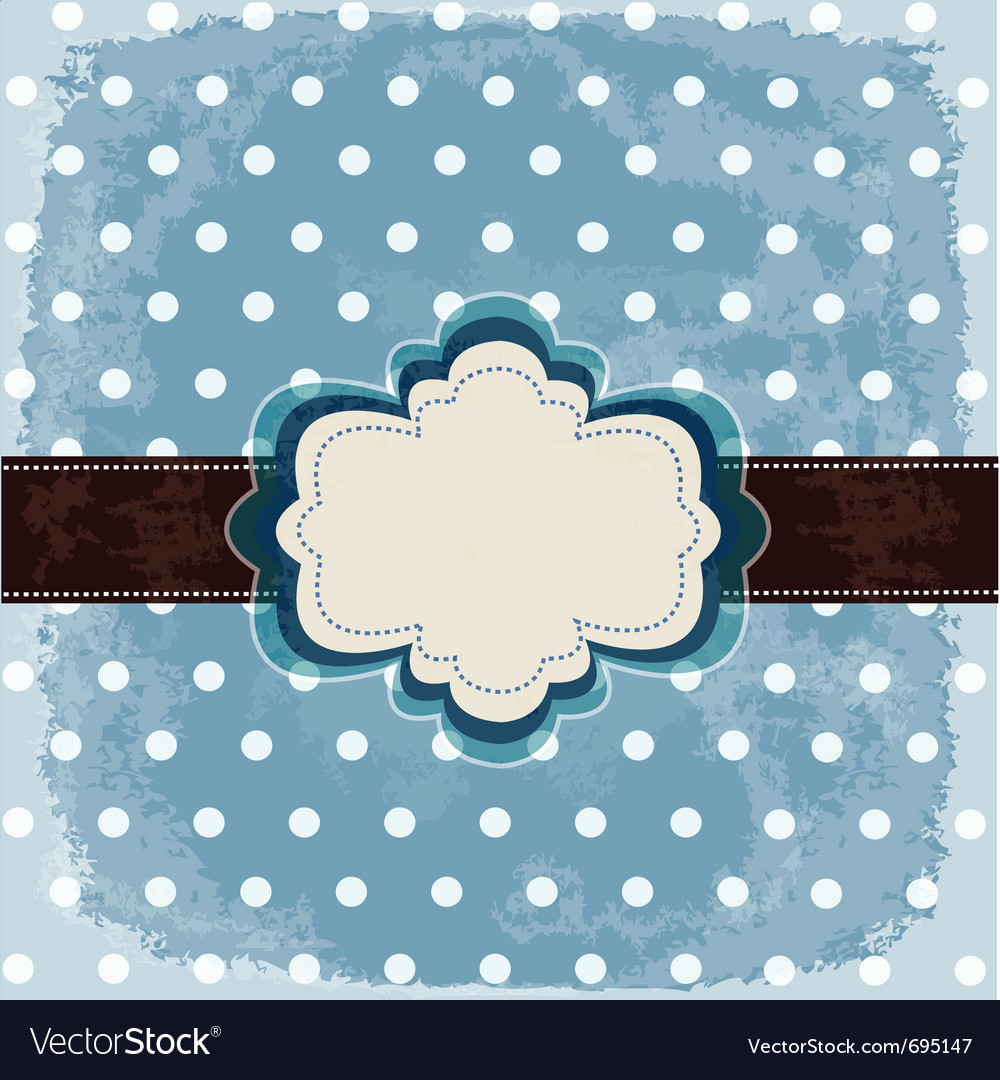 Retro Polka Dot Pattern