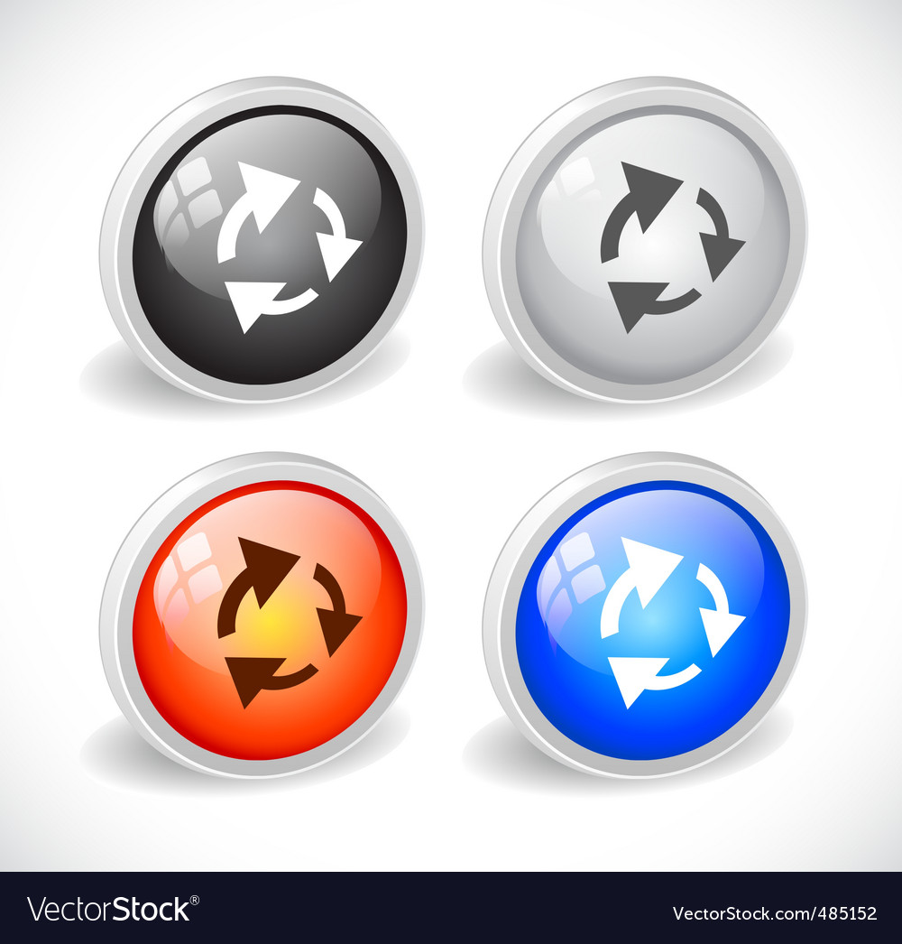 Color 3d buttons for web