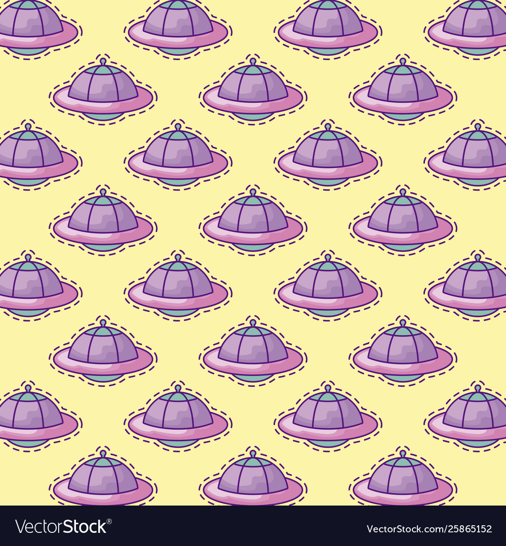 Pattern patches unidentified flying objects