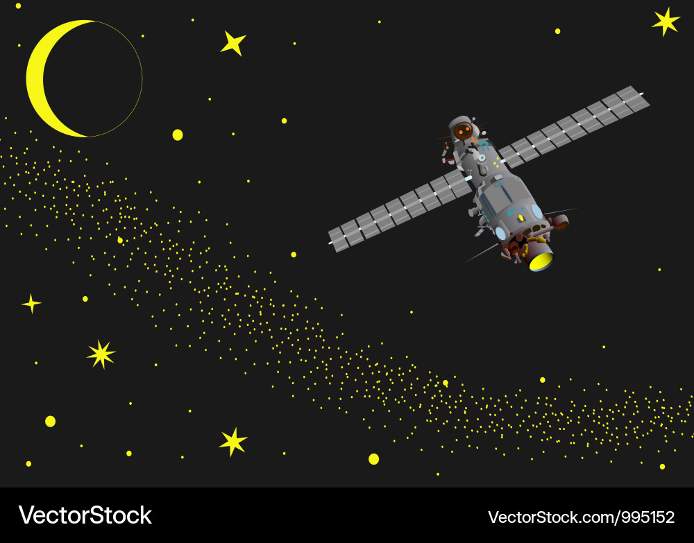Space 1 Royalty Free Vector Image - VectorStock