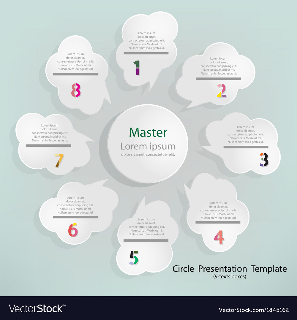 Minimaler Stil infographische Vorlage