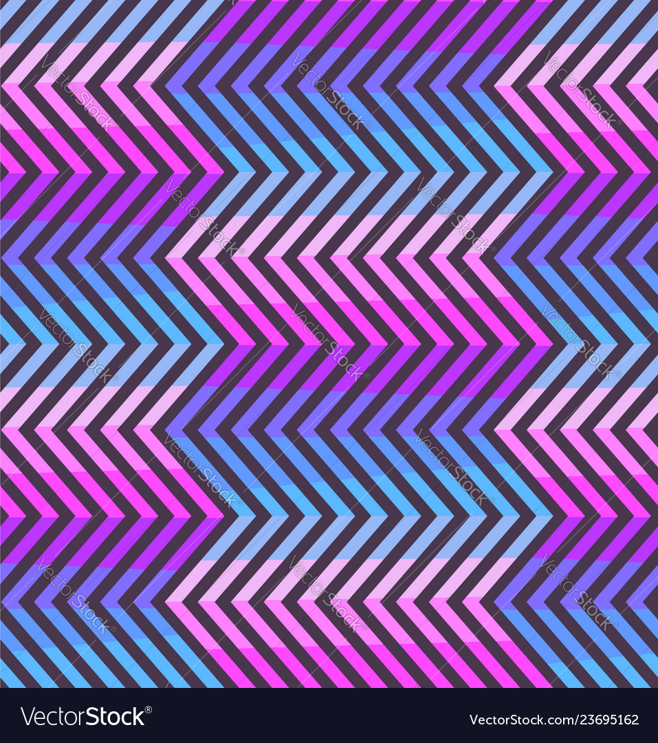 Pink & Violet Zigzag Pattern