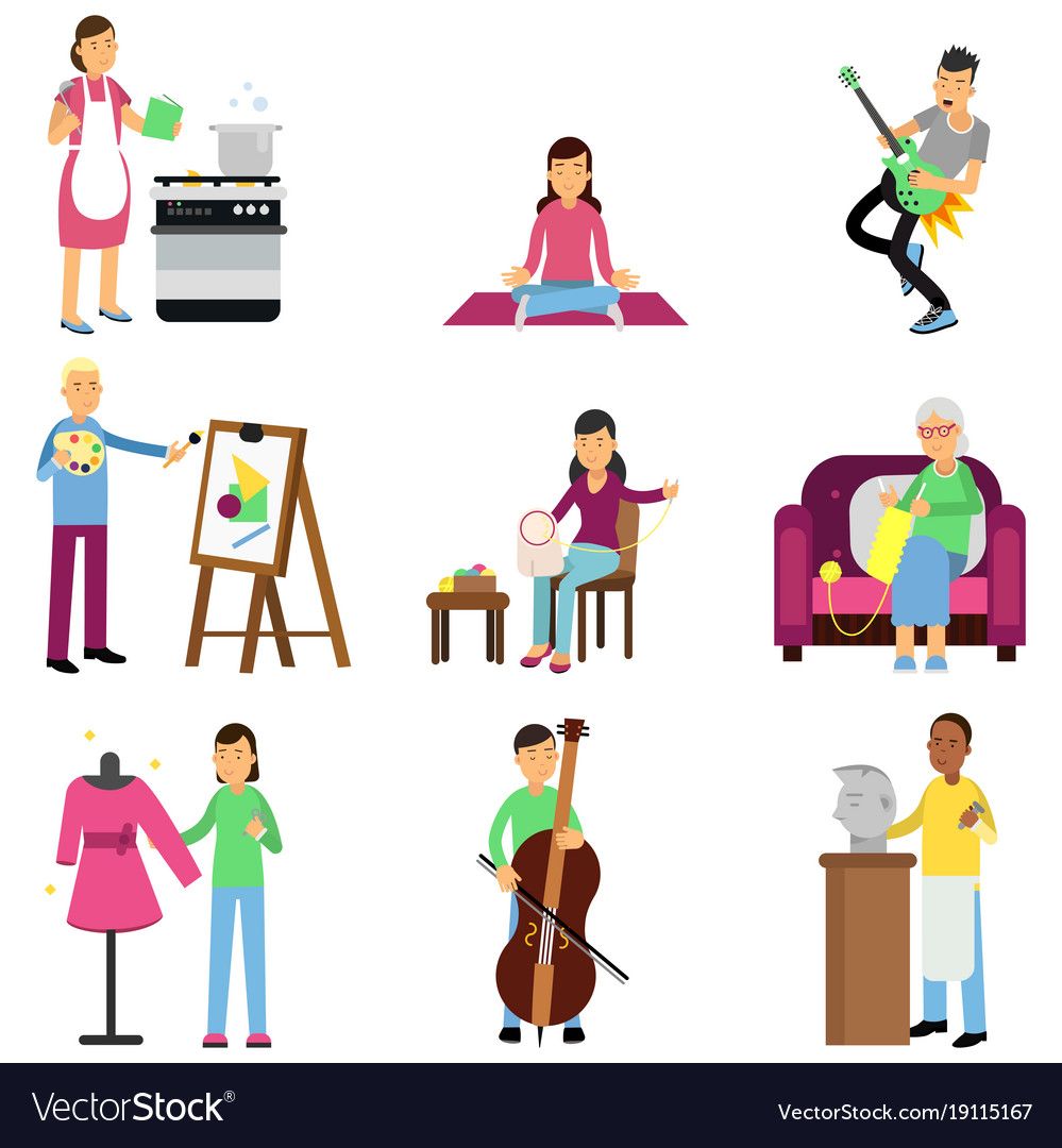 Creative hobbies for adults Stock Photo by DC_Studio