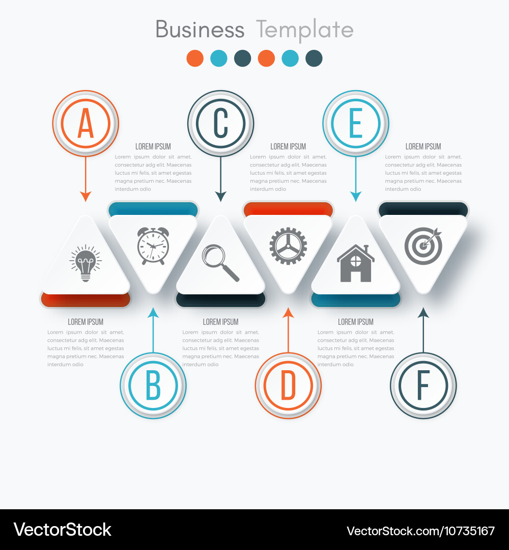 Infographic Royalty Free Vector Image - VectorStock