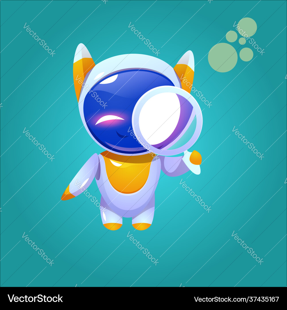 Robot innovation technology science future Vector Image