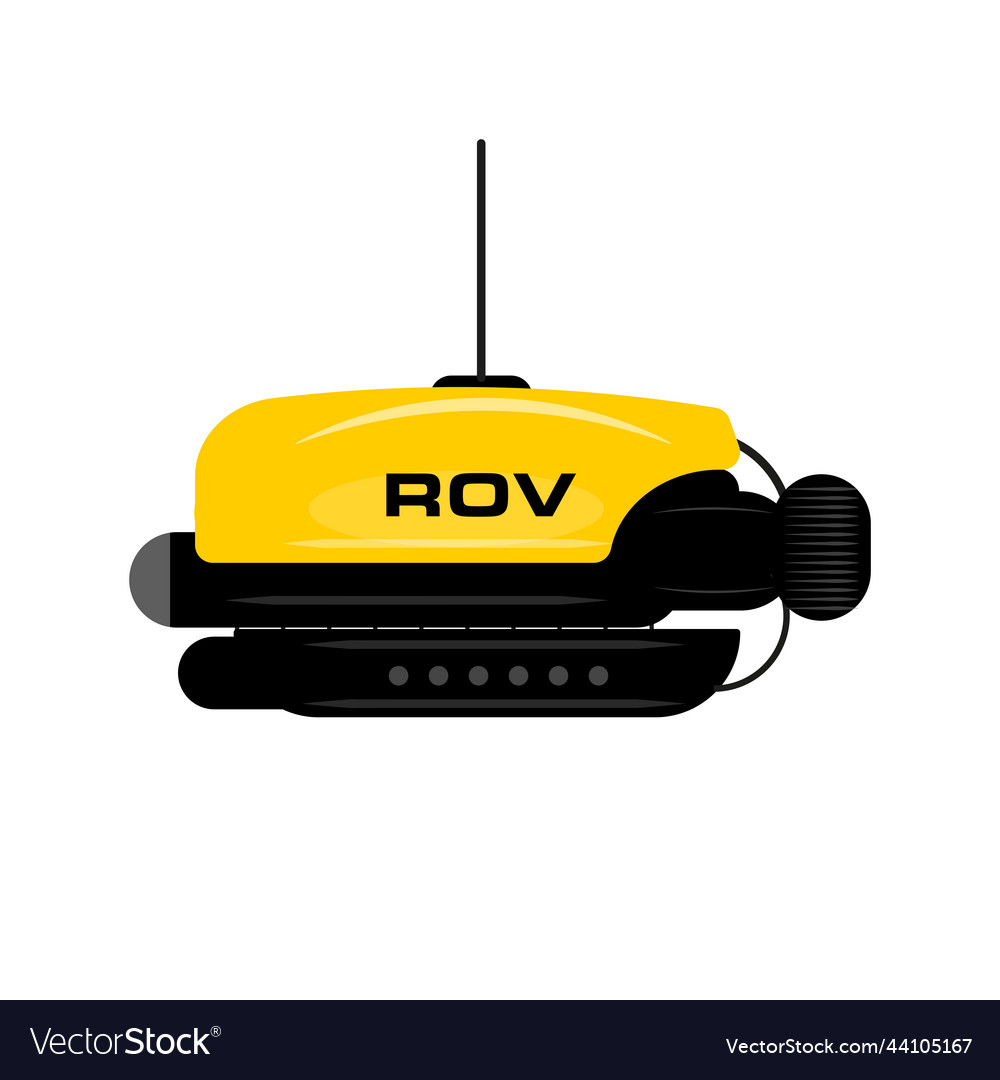 rov-remotely-operated-vehicle-royalty-free-vector-image