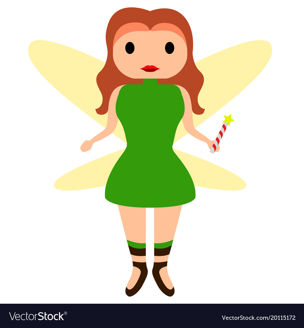 Cute fairy icon