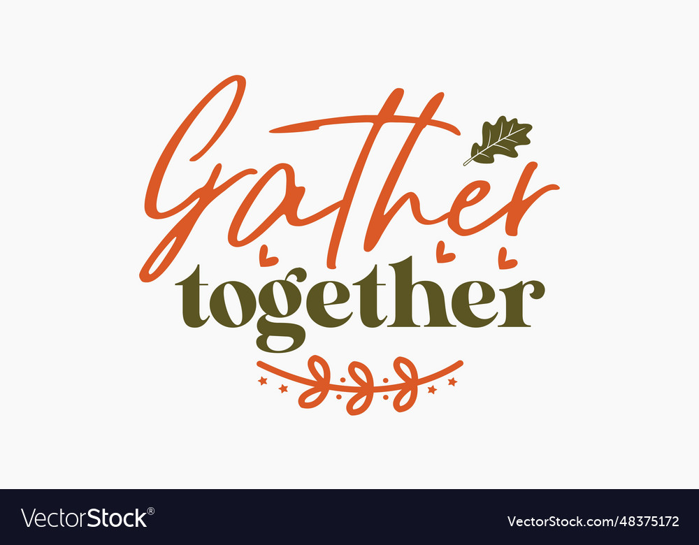 Fall svg thanksgiving bundle hand hello pump Vector Image