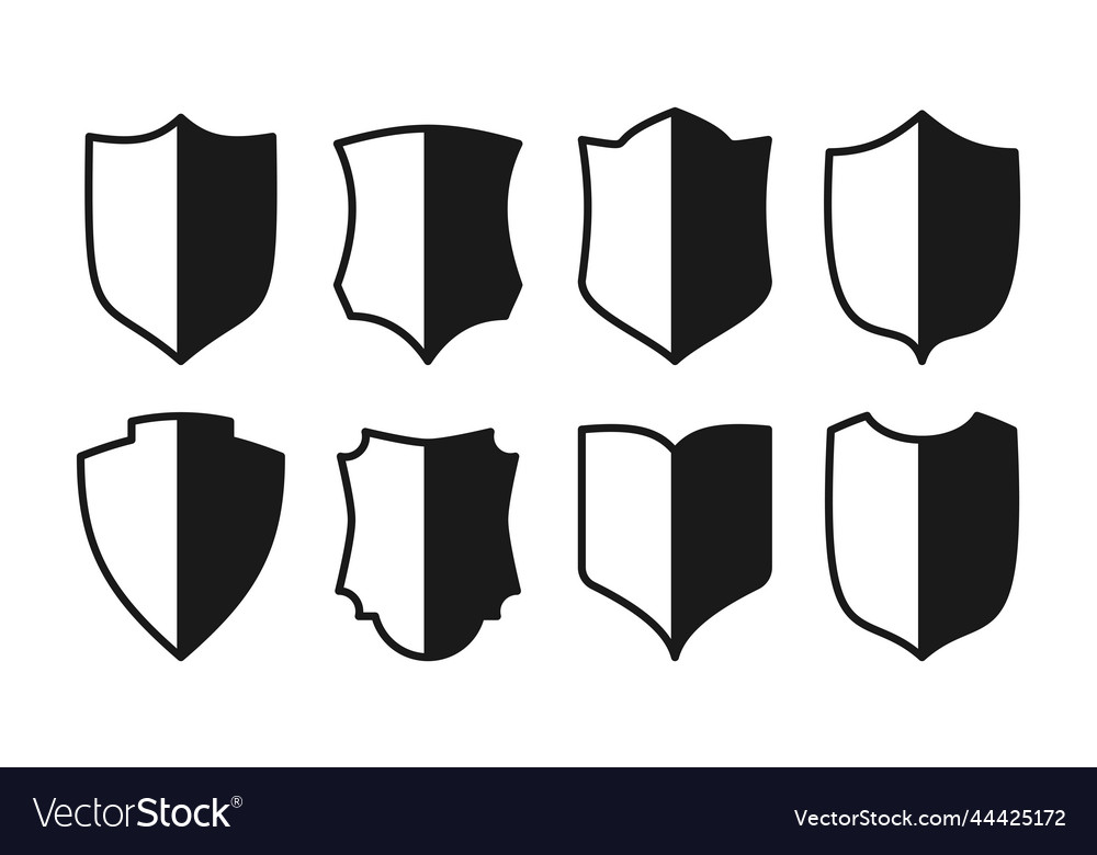 Shield guard security heraldic royal safety sign