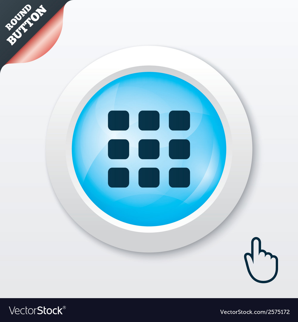 Thumbnails grid icon gallery view symbol