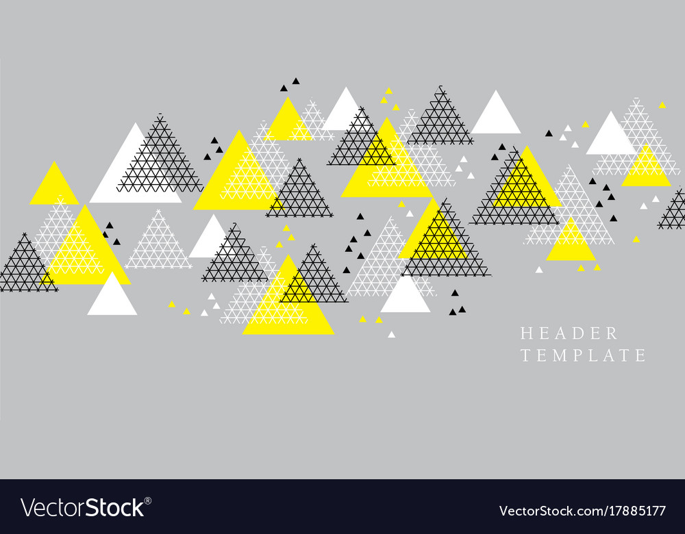 Concept modern style geometry design element
