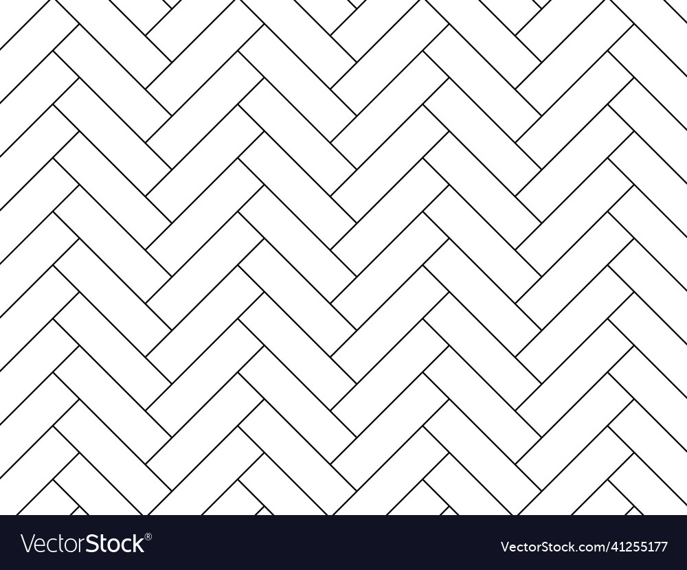 Herringbone floor diagonal texture vector image Herringbone floor diagonal texture