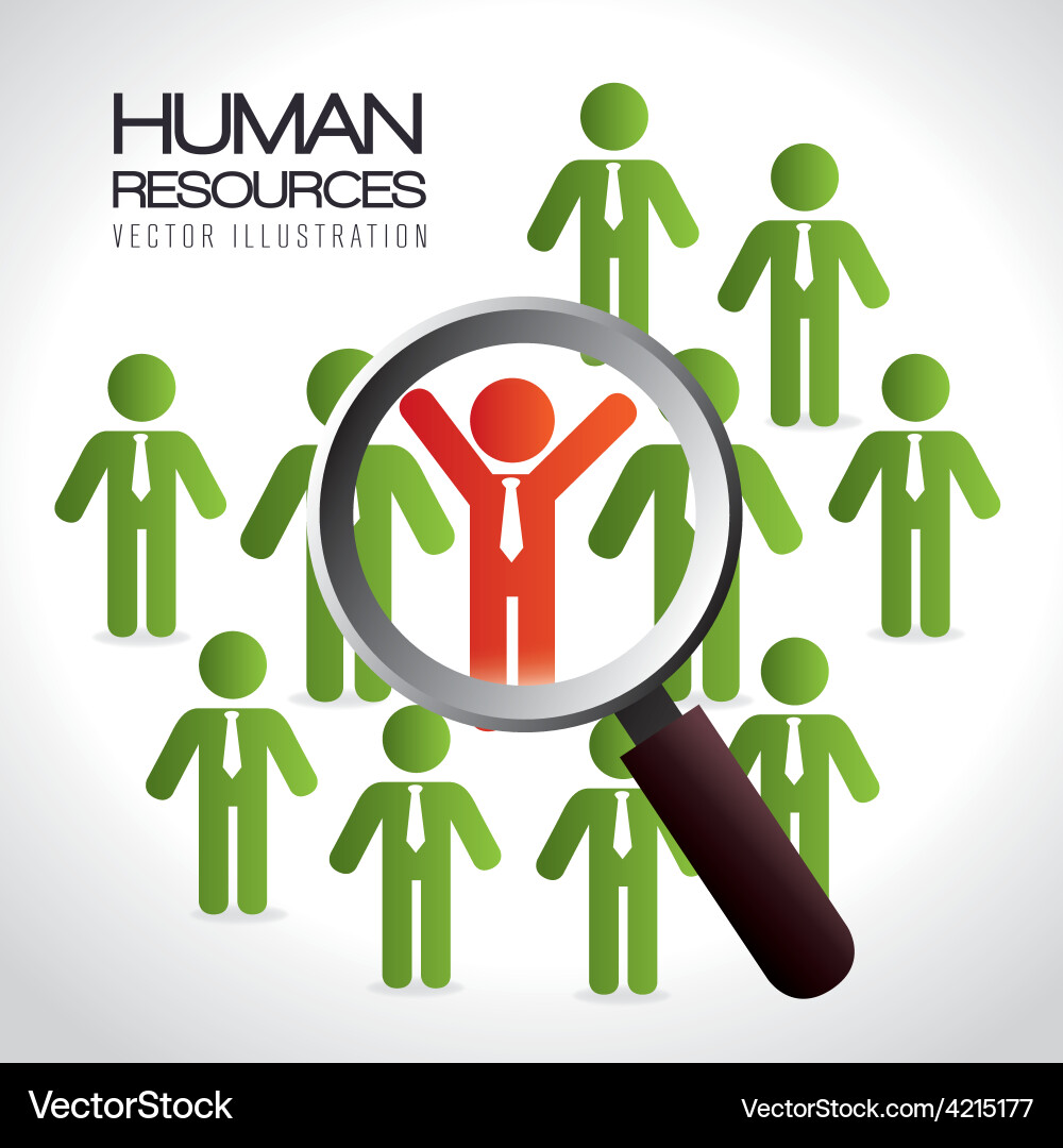 Human resources Royalty Free Vector Image - VectorStock