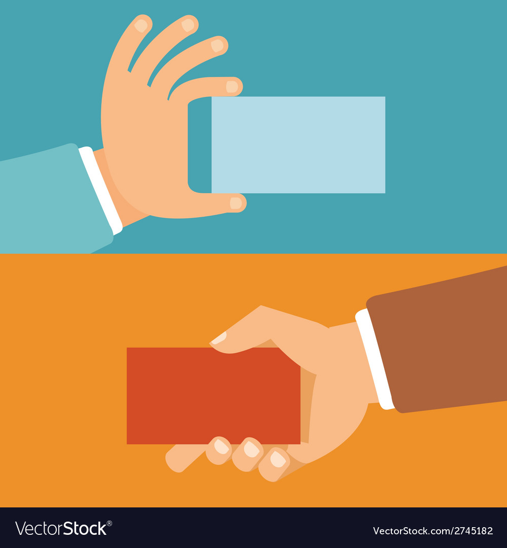 Hand Holding Id Card