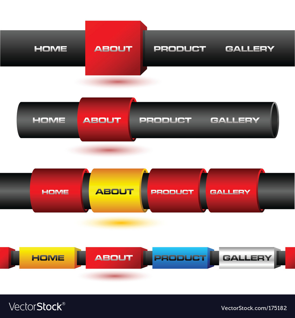 Editable website buttons