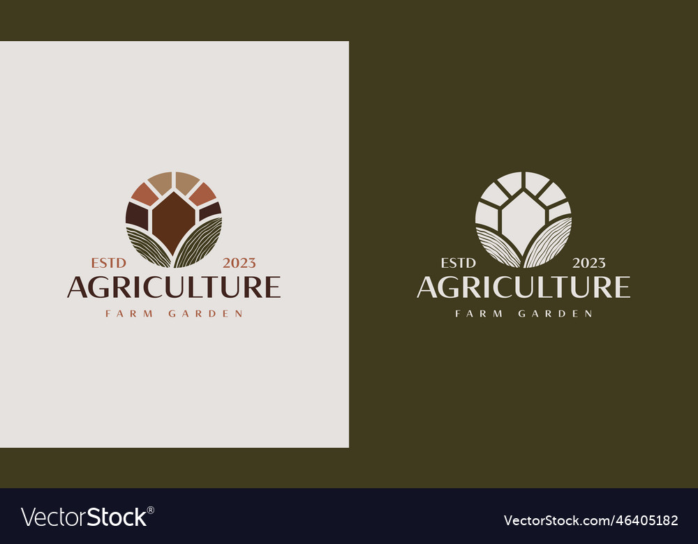 Bauernhof Logo - Landwirtschaftliches Symbol