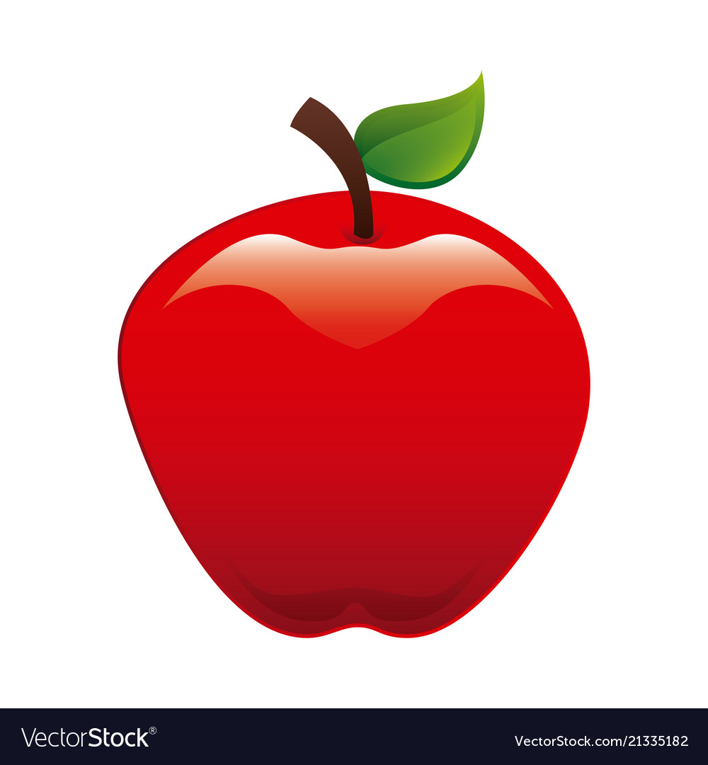 Fruit design over white background