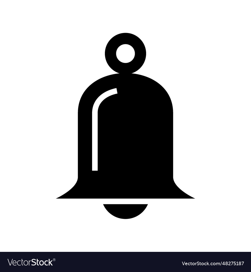 Bell icon Royalty Free Vector Image - VectorStock