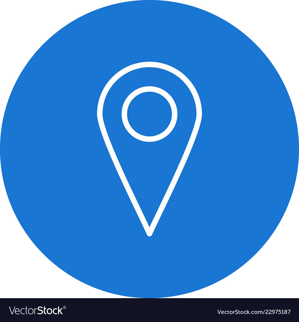 Location Icon Royalty Free Vector Image - Vectorstock