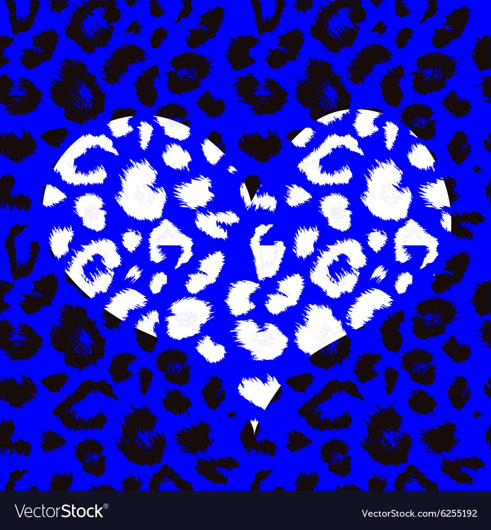 Leopard print pattern skin