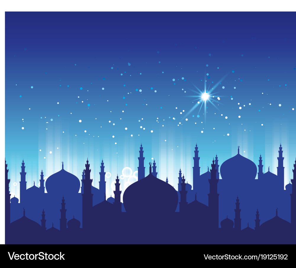 Mosque design Royalty Free Vector Image - VectorStock