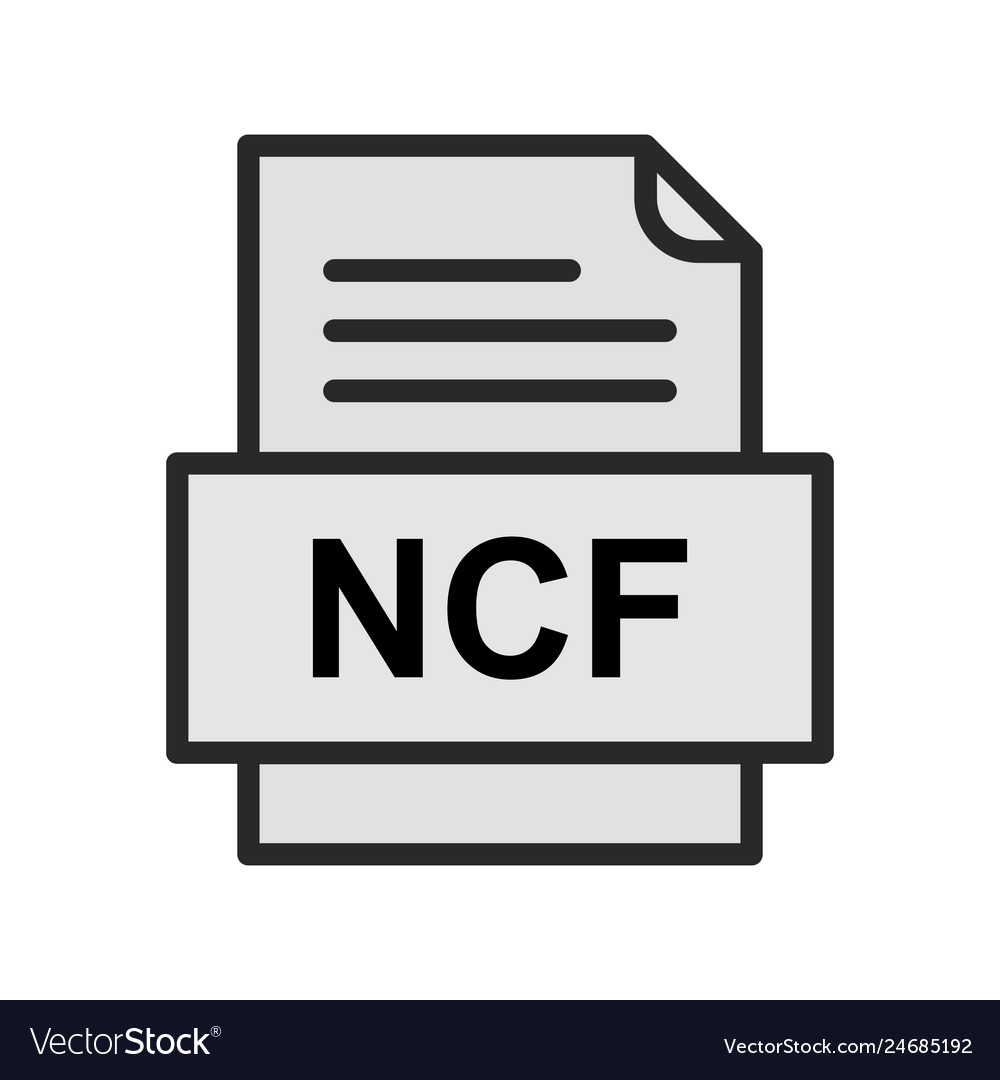 Ncf file document icon