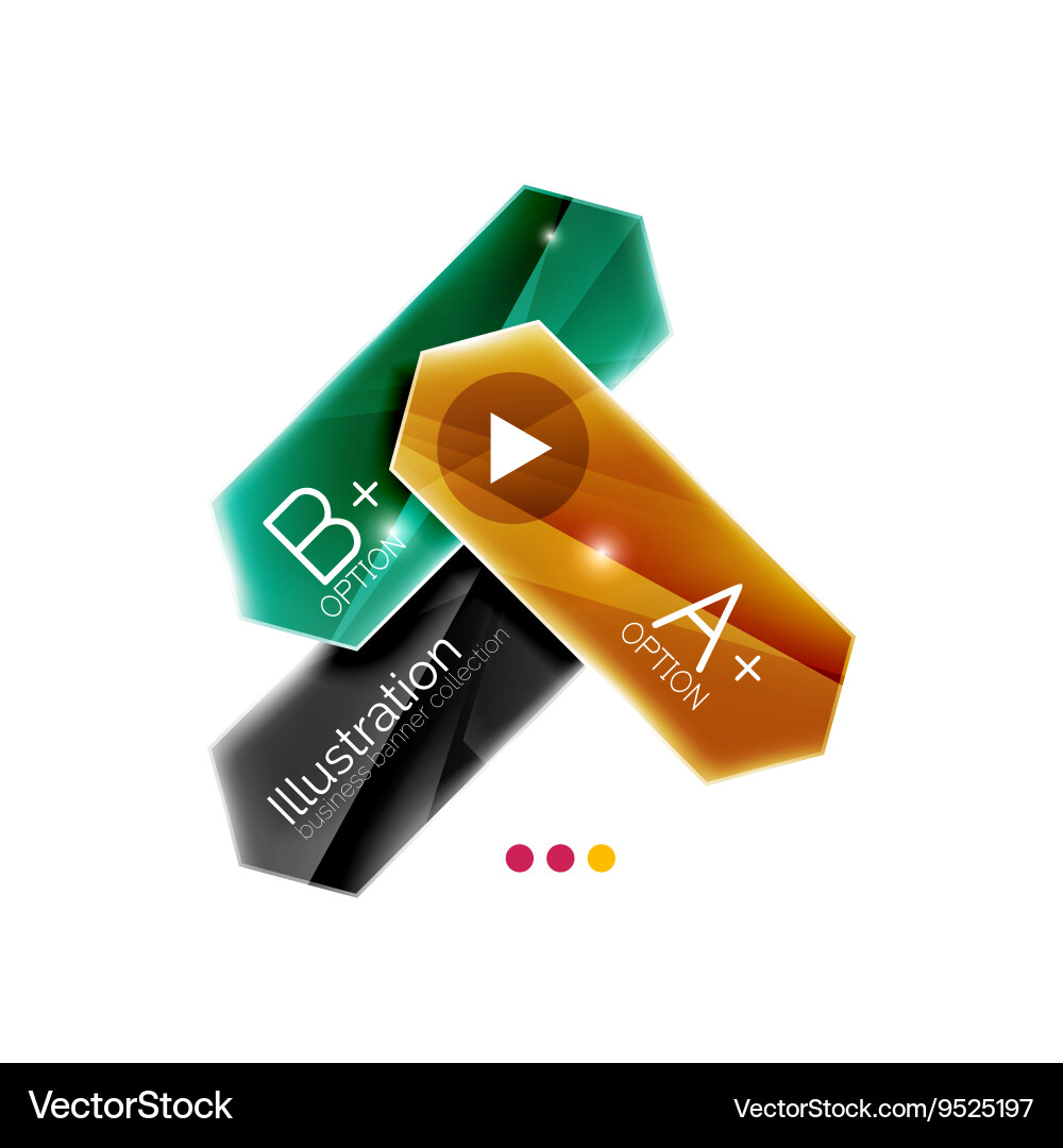 Arrow infographics element Royalty Free Vector Image
