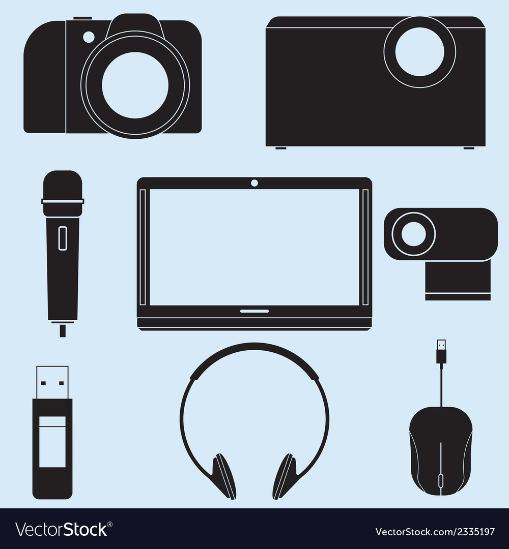 Computer and devices connected